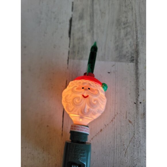 Vintage bubbler Santa Claus light up Xmas home decor accessory - Picture 2 of 7